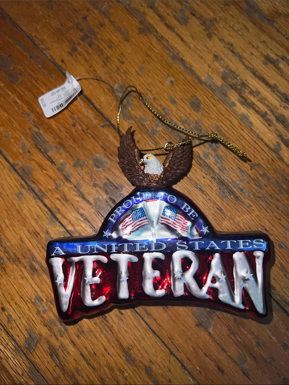 Proud to be Veteran Ornament